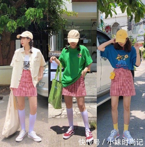 拍照|夏日元气色彩穿搭，五彩斑斓的设计，上镜贼好看，拍照永远是C位