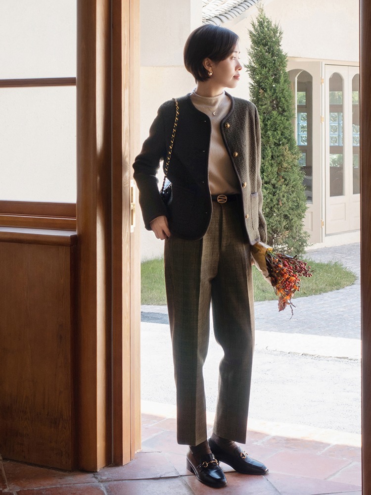 博主 今年冬天,见过世面的女人都爱“毛呢外套”,简单大气还耐看