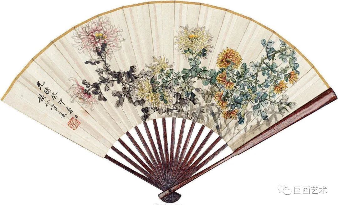 秋菊@跛道人笔下的秋菊,明媚绚丽