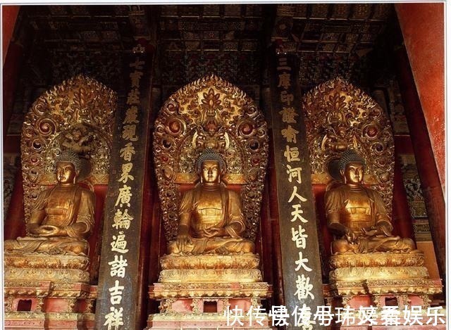 佛菩萨#拜了这么多年, 别连大雄宝殿里的佛菩萨什么来头都不知道