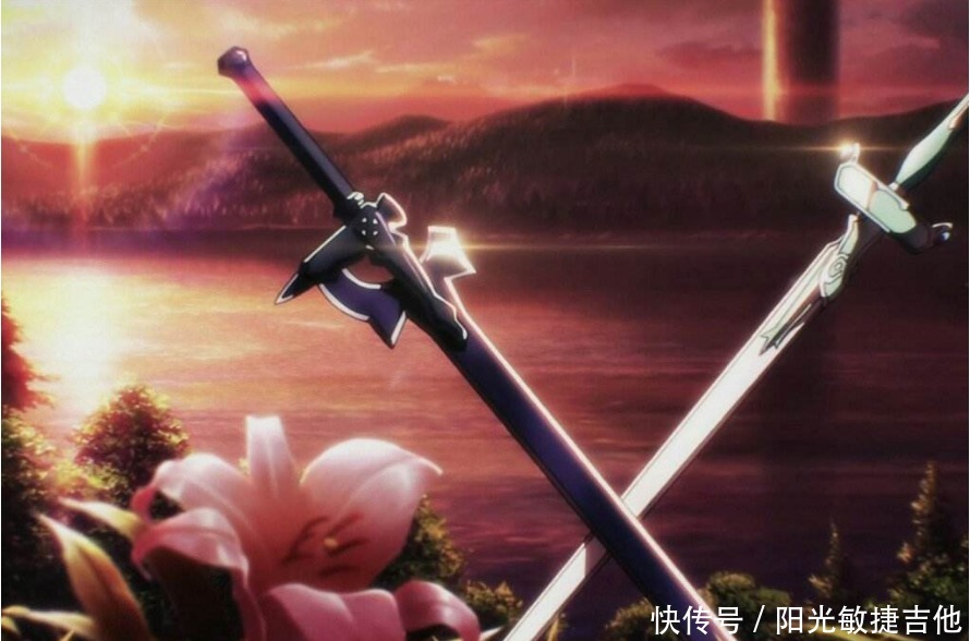 桐人|动漫界最罕见的五柄黑色刀剑，战斗极其炫酷，弑神的武器