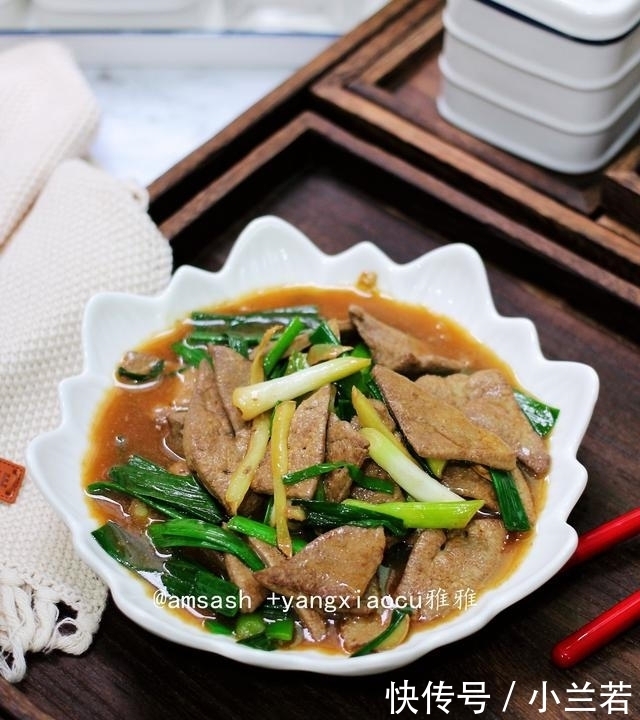 鲜嫩|炒猪肝不要直接下锅,一定要多加上一步,鲜嫩不腥,还特别香