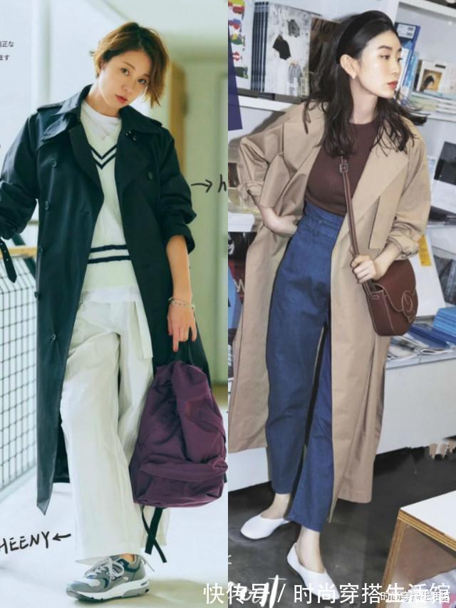 有气质|秋天穿风衣如何避免“矮胖”？牢记这3个细节，出门简单又有气质