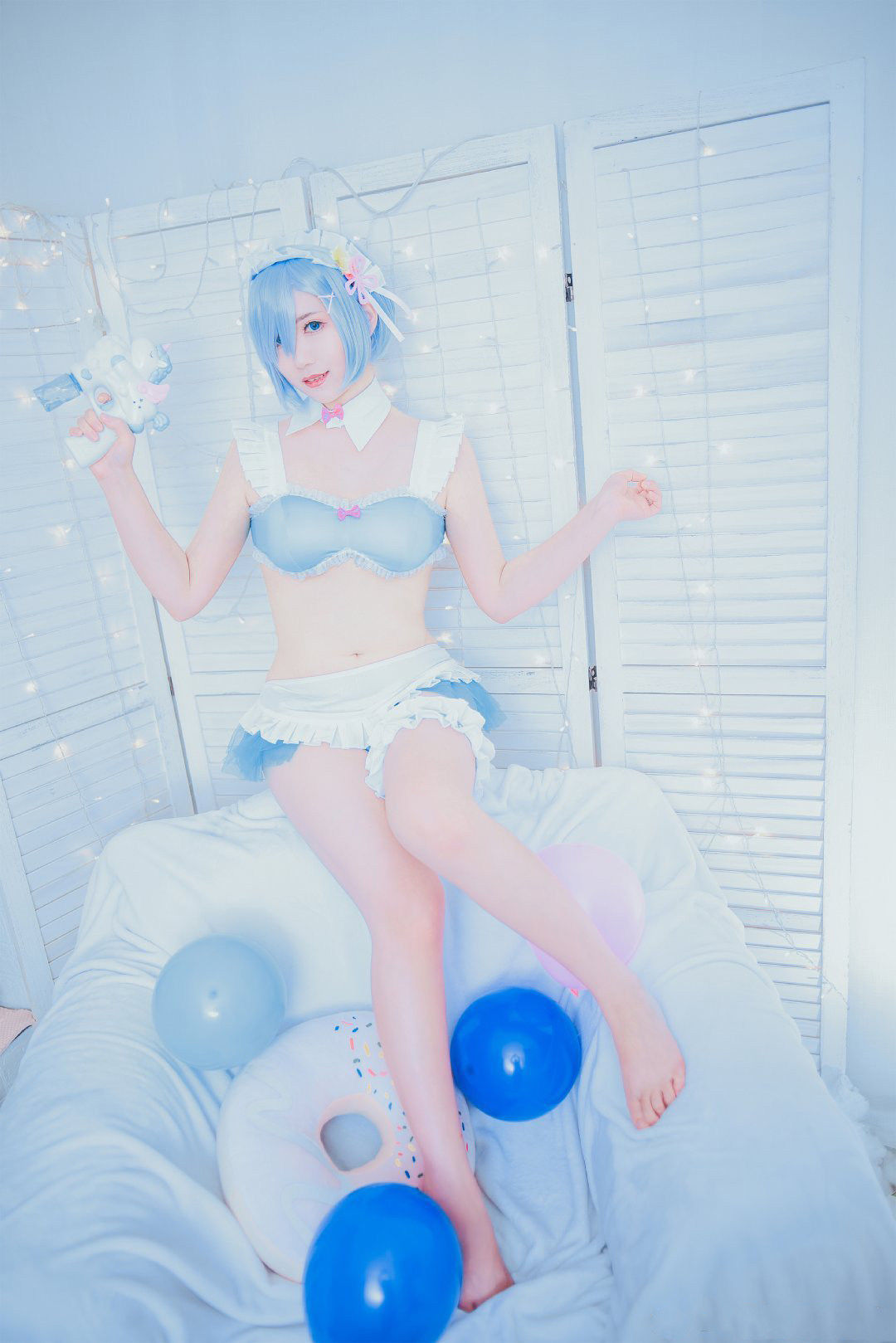 蕾姆|蕾姆·泳装手办cosplay