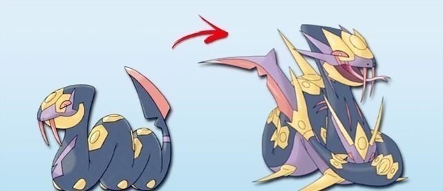 M宝可梦Mage进化,板匙蛇如同君皇降临,快用完就像穿了盔甲一样