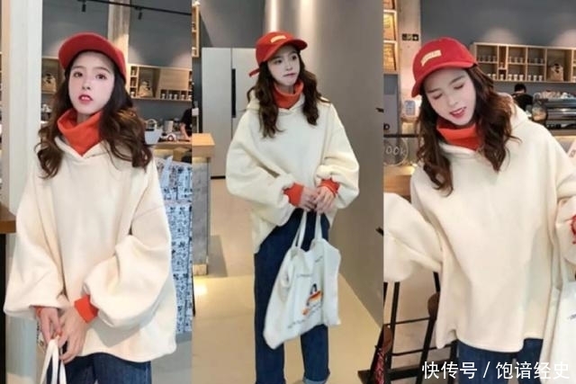 冬季流行的卫衣,和高领衫搭配最时髦好看!