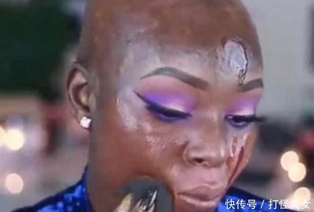 黑人丑女体验化妆术,妆后成为“埃及艳后”,网友:是同一个人?