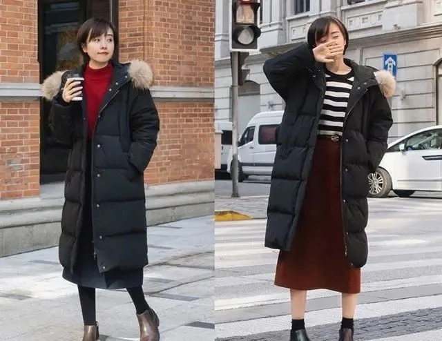 懂穿搭的女人才会美!今冬超火羽绒服搭配示范:高级又耐看!