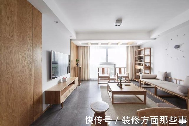 大户型|127平代原木风四居室,一起来感受沉静简约古朴风美好