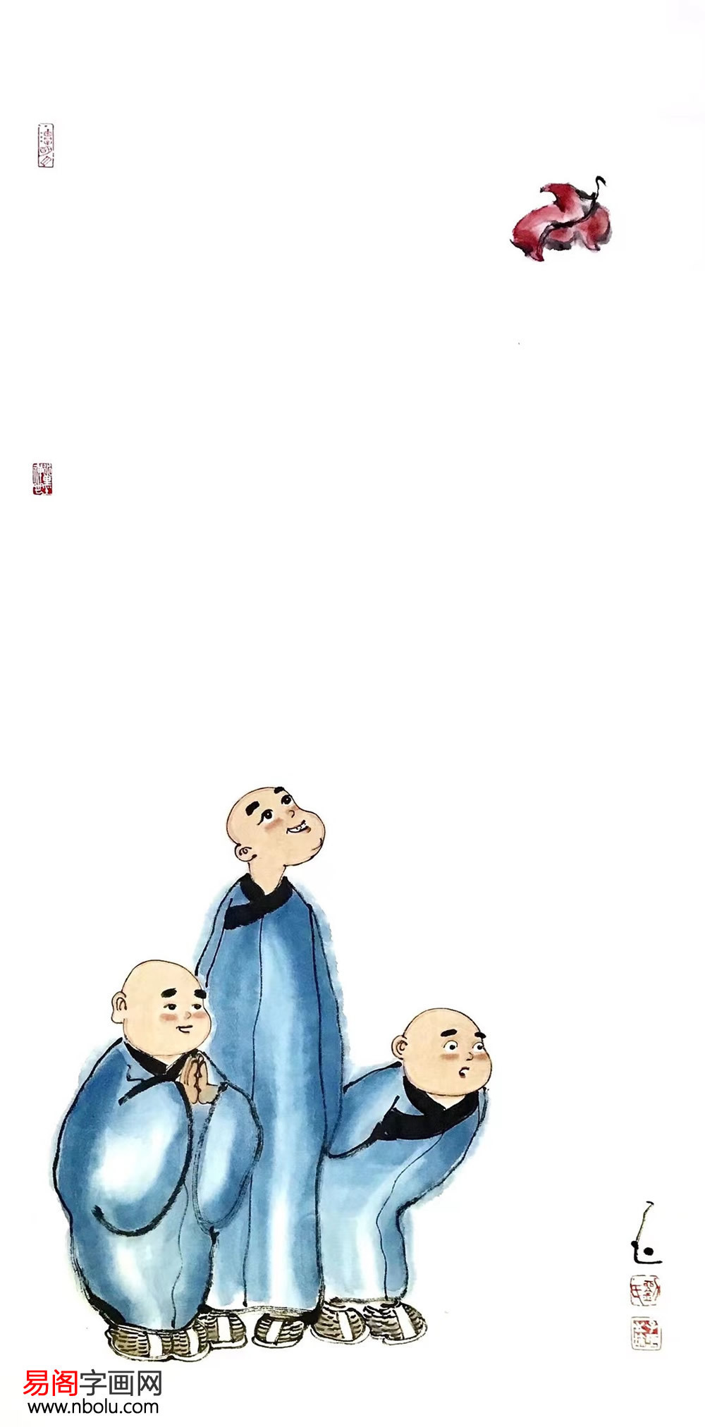 中国画!刘子玉写意人物:画画是一件好玩的事