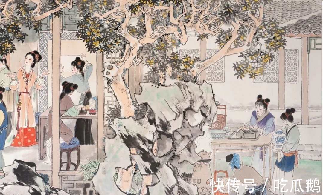 刘旦宅!你看过最绝的红楼梦插画是谁画的?当代经典,首推刘旦宅的红楼