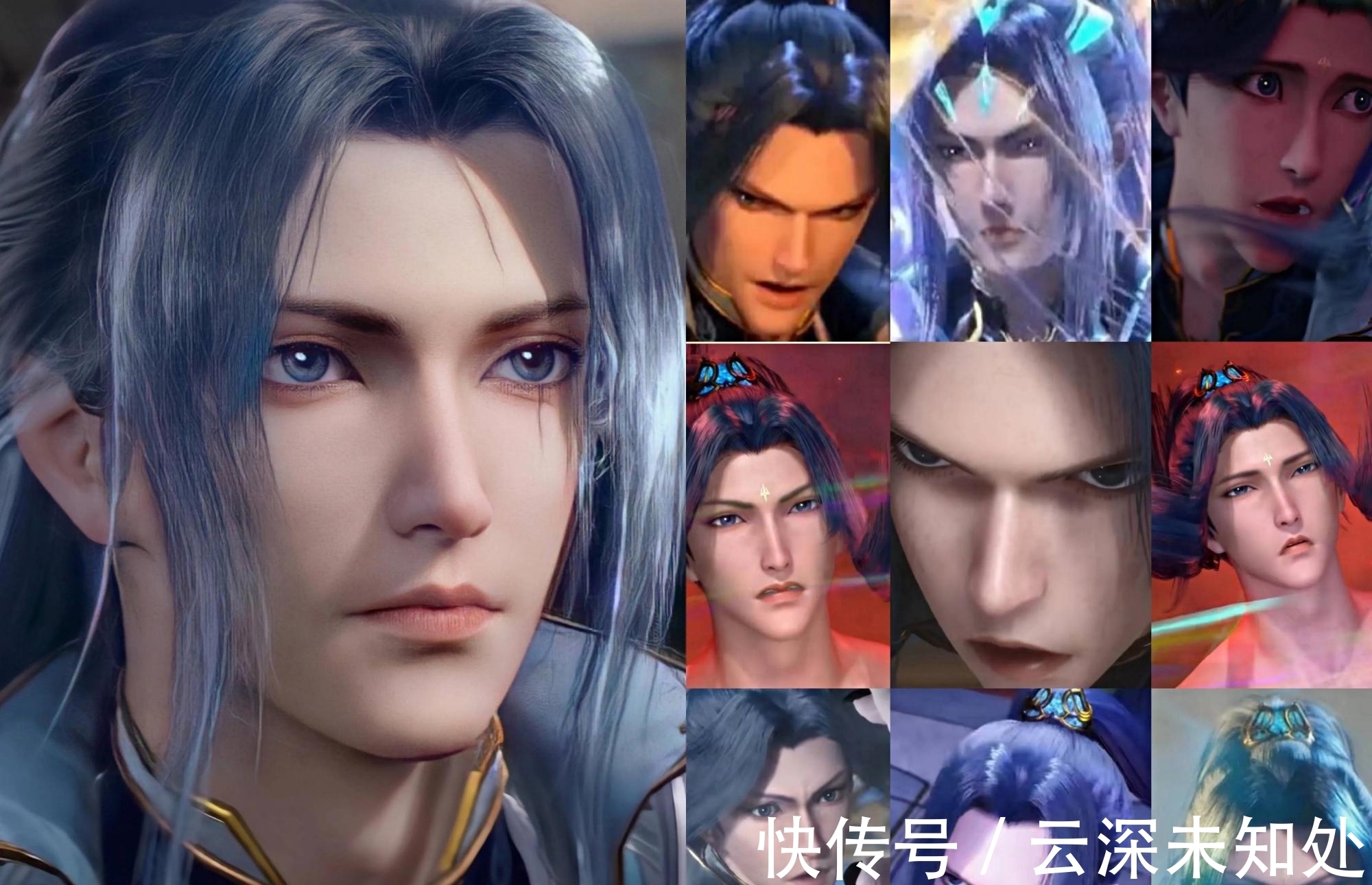 蓝银唐三|斗罗大陆,蓝银唐三只是回忆限定?看官方头像就知道了