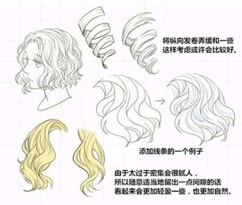 头发的绘画方法大集合，有你们要古风发型吗？
