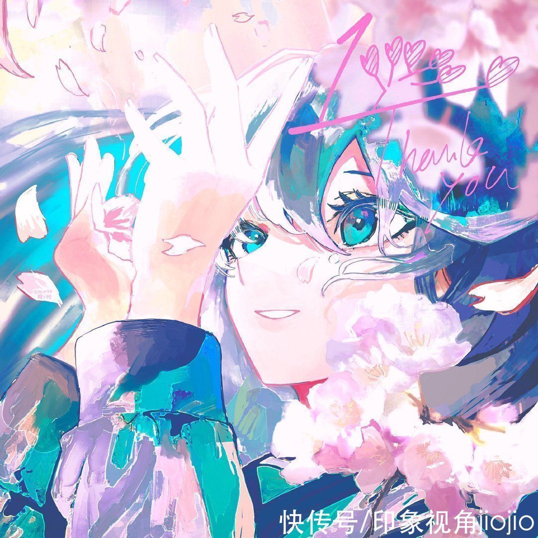 插画师$色彩风格很强烈的美少女插画,辨识度也很高