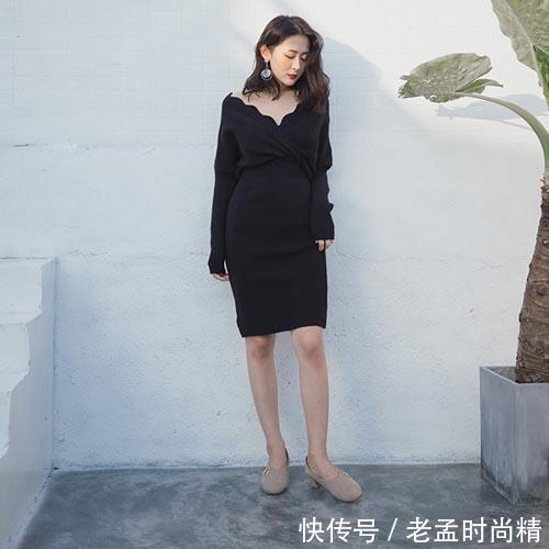 气质女神 出街or聚会都不落,小黑裙打造聚会气质女神