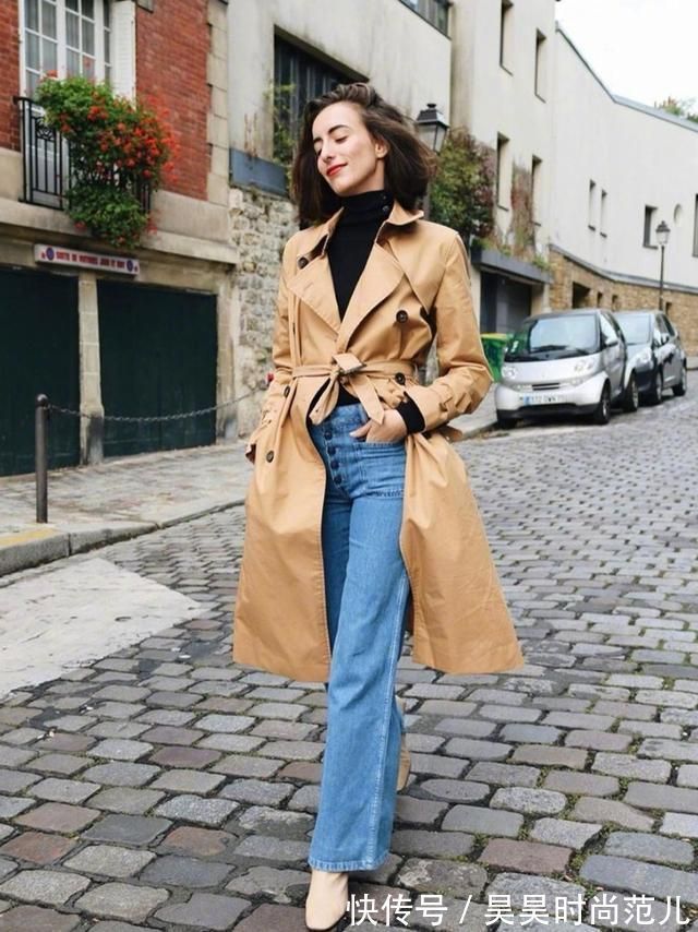 阔腿裤 初春流行的四种搭法,简单百搭又时髦,时尚达人们都爱穿