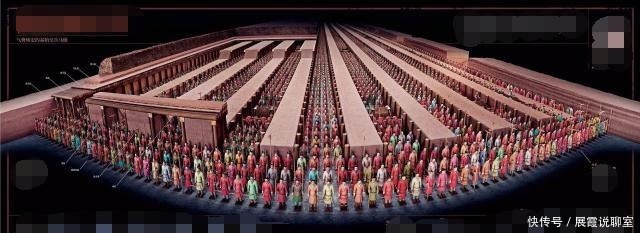 秦始皇五彩军团出土时,考古专家眼睁睁瞬间变色,绿脸俑独一无二