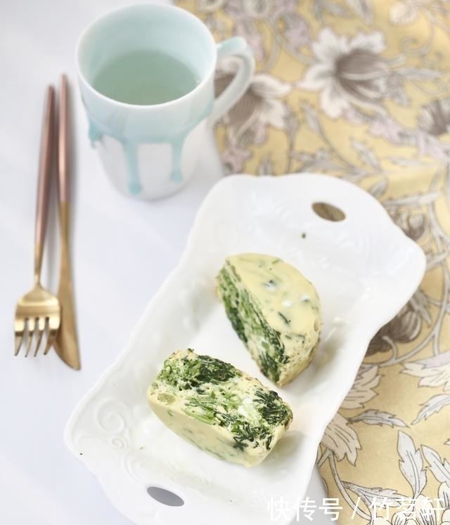 早春三月,这菜季节性强,一搅一蒸做早餐,鲜嫩可口,孩子吃上瘾