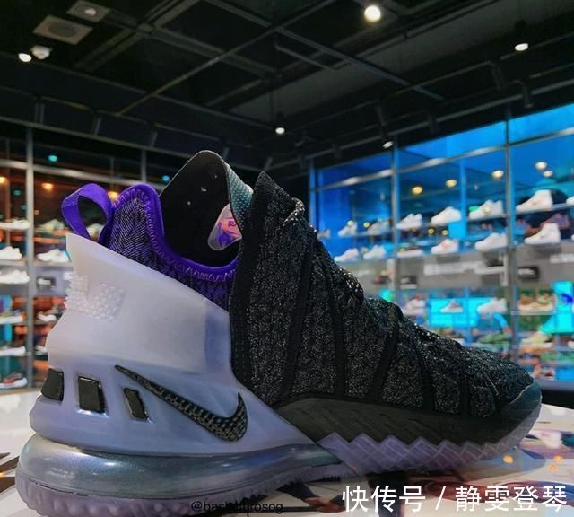 联名 未来之星的牌面!全新联名LeBron 18实物图释出