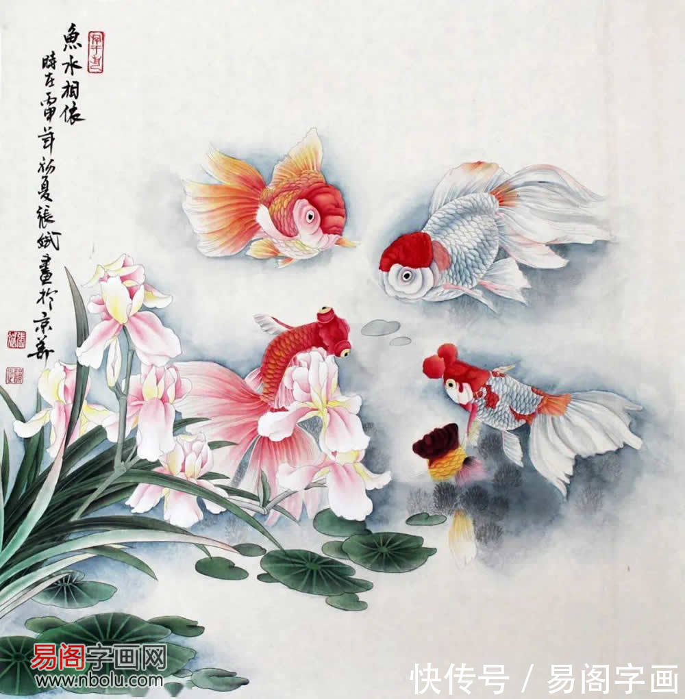 花鸟画@画家张斌 一位在宫廷画上比肩郎世宁的艺术家