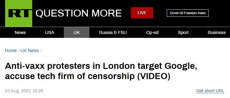 bbc|BBC演播室之后，谷歌伦敦办公室也被示威者冲击了……