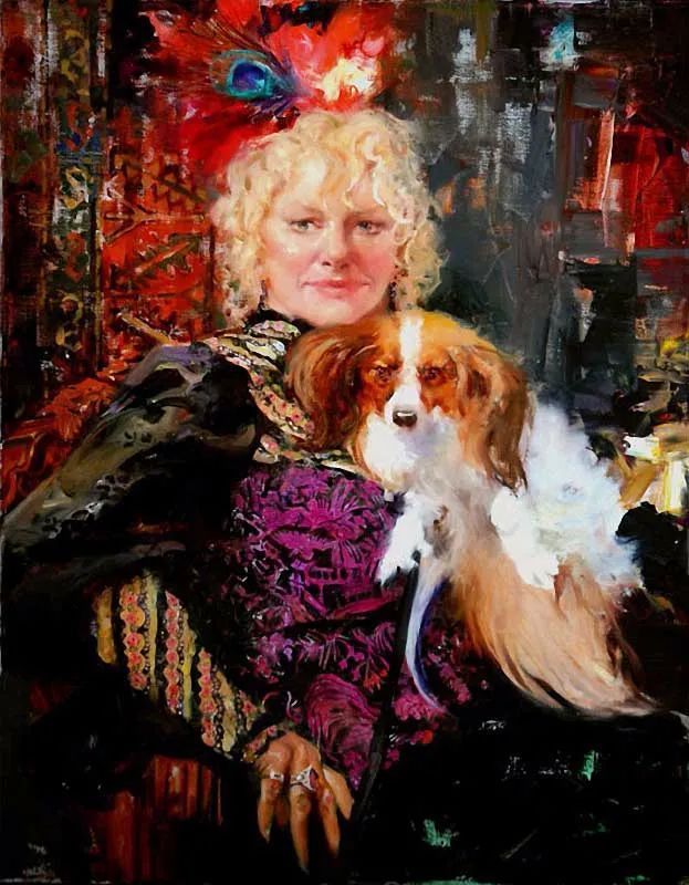 jeffrey|他的油画笔触粗犷又细腻，透着一种不可言说的美