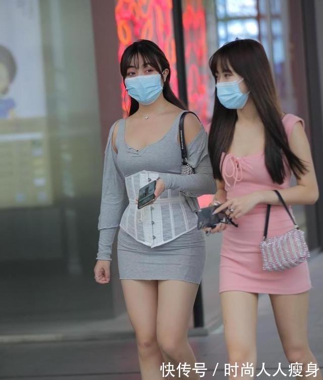 裙装 灰色裙装穿搭,束腰设计显身材,精致又大气!