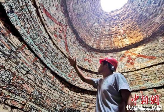 壁画|探访济南元代墓葬群 砖雕壁画保存较好