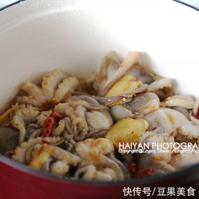 夏日|海燕的厨房|夏日一口鲜-「焖汁八爪鱼」