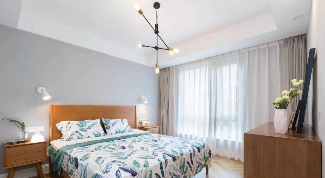 小户型|89㎡北欧风小户型,低调灰+白色+原木色设计,打造温馨小家