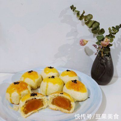蛋黄酥|灿如金牌の蛋黄酥 酥到掉渣