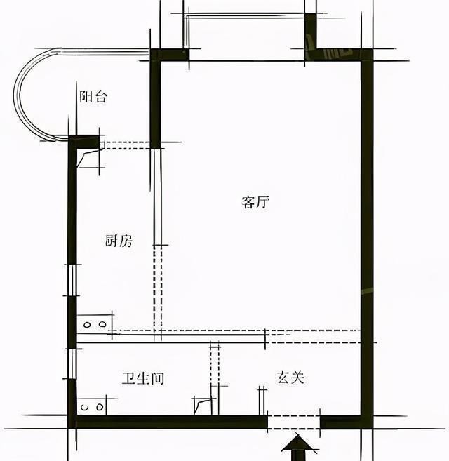 麻雀|一个人住,怎么舒服怎么来!43㎡,麻雀虽小五脏俱全