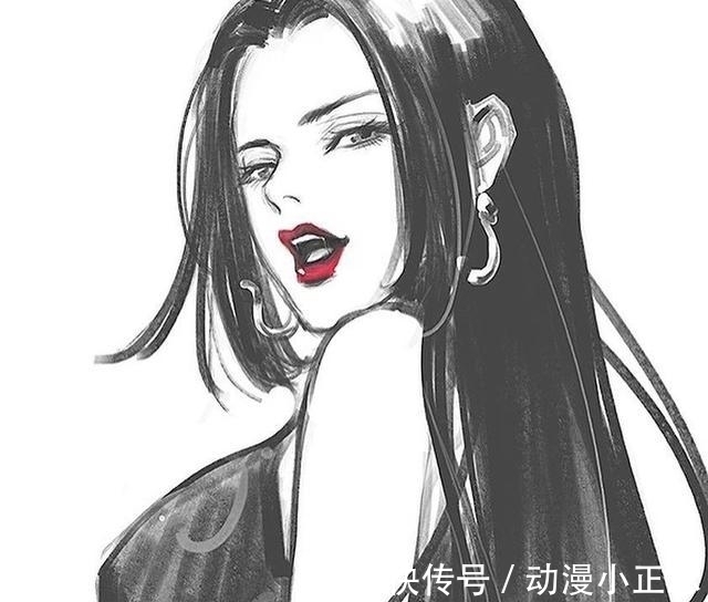 罗宾|海贼王头像分享，女帝回眸百媚生，索隆柔化后仍然具有杀气