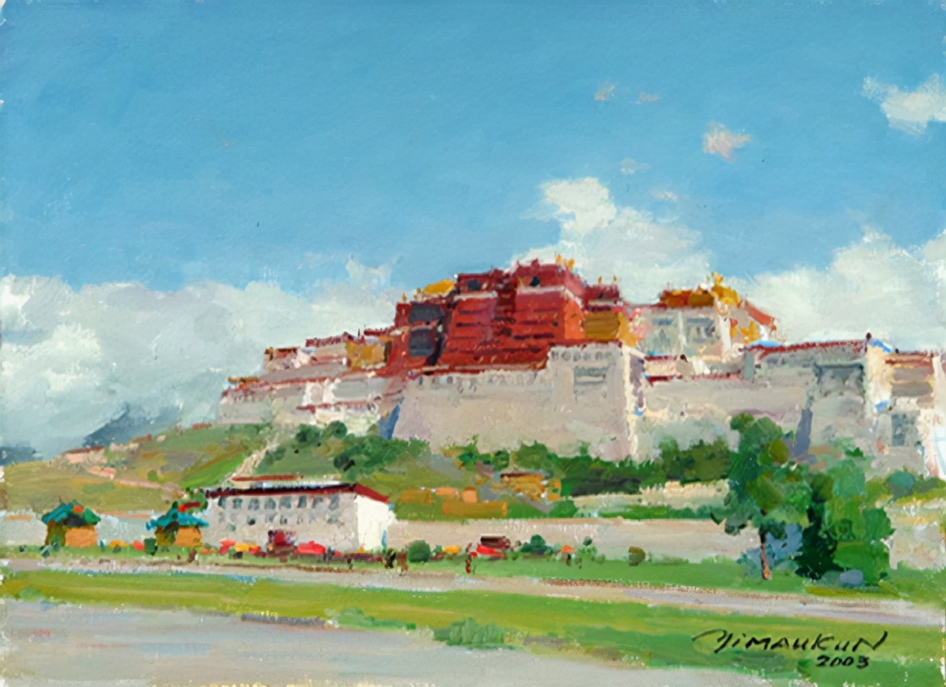 油画！冉茂芹油画 作品欣赏