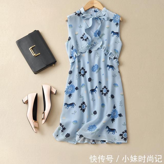 蕾丝|越是好穿舒适的真丝裙，就越是能在炎炎夏日里穿出一股清流的凉爽