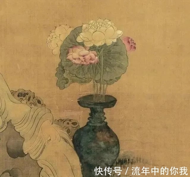 陈老莲$花鸟画|陈老莲画莲,中规中矩,一点不怪异,为什么?