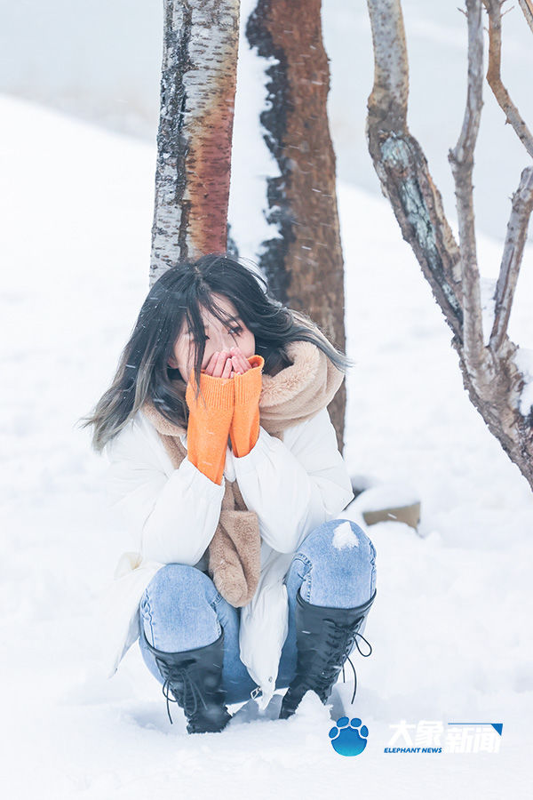 我慢慢地品 雪落下的声音|图集| 雪地