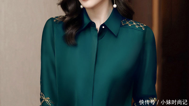 穿着|气质加绒衬衫, 不易褪色起球, 穿着显瘦不臃肿