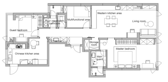 日式|78㎡两居显大,我愿称之为收纳教科书!