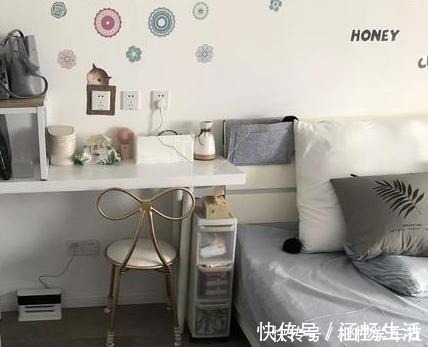 客厅|老公买下50㎡小户型,花18万装修,双卧室都喜欢,就是没客厅!