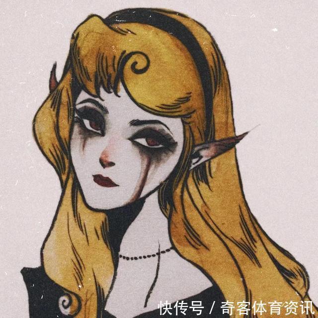 妆容|当迪士尼公主换上恐怖妆容,艾莎女王眼神太可怕,安娜变成布娃娃