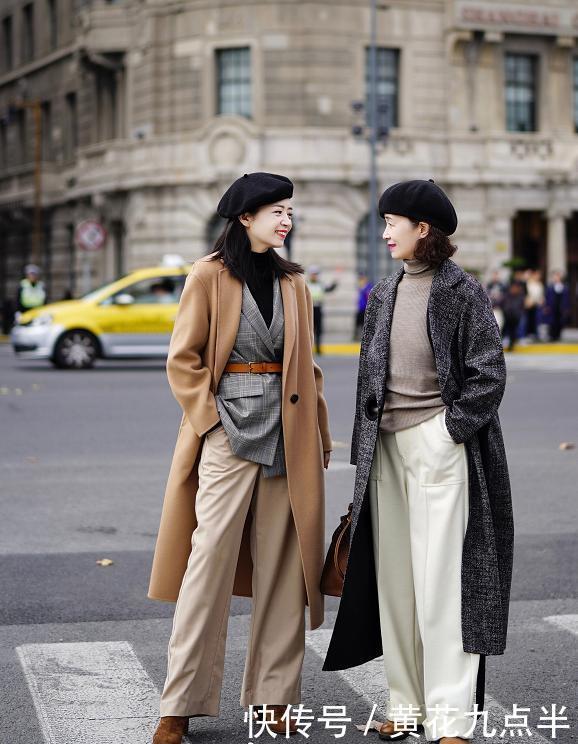 搭配|见过世面的女人,大衣很少配打底裤,看三木和妈妈搭配,高级大气