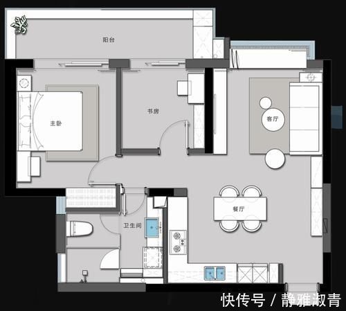 户型图|小户型大空间，其实很容易实现，学她家布局，你家也能做到