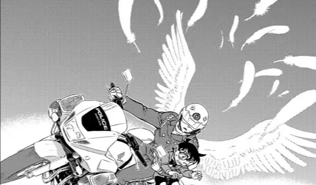 章节|柯南1075话漫画图透内容曝光,萩原千速的情感CP是横沟警官