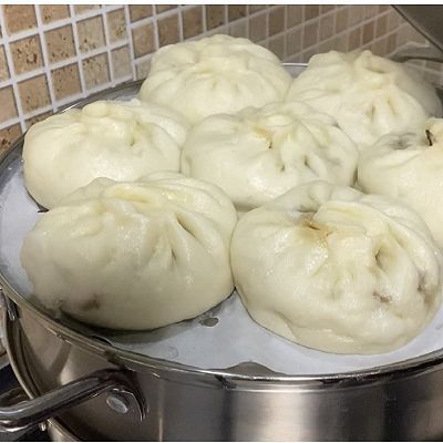 葱香冬瓜酱肉大包