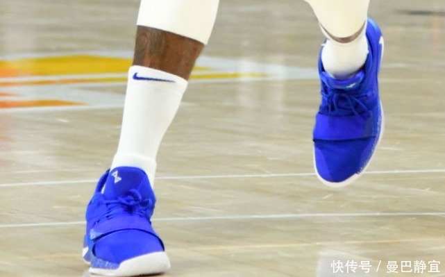 签名鞋|NBA球员上脚:保罗·乔治上脚PG1,杜兰特上脚欧文配色