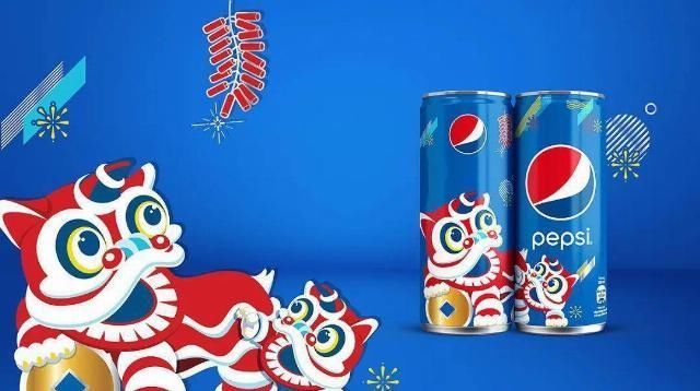 联名|百事可乐联名人民日报包装设计开启“热爱”模式