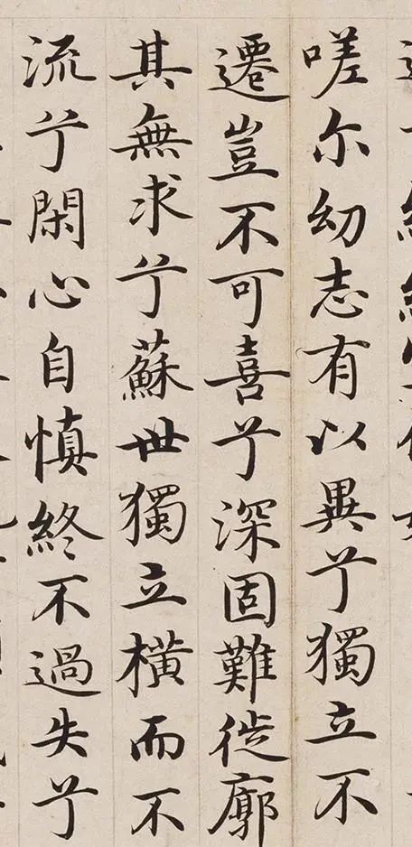 皇帝|这才是真正“馆阁体”,艺术性十足,曾被皇帝赞为“我朝王羲之”