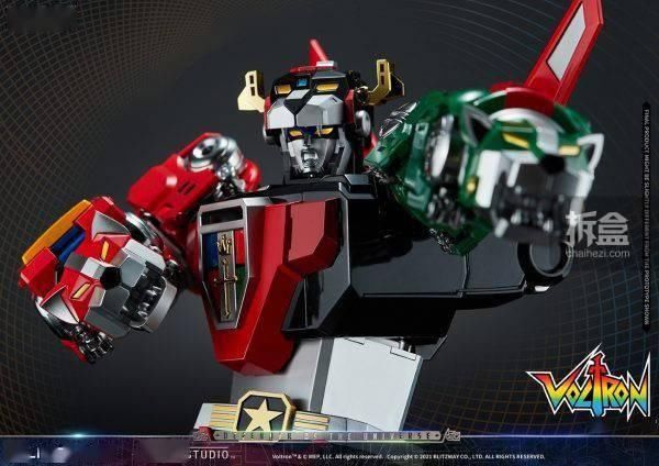 机器人|Blitzway 新品： 百兽王Voltron(战神金刚) -CARBOTIX系列可动手办（38CM高）