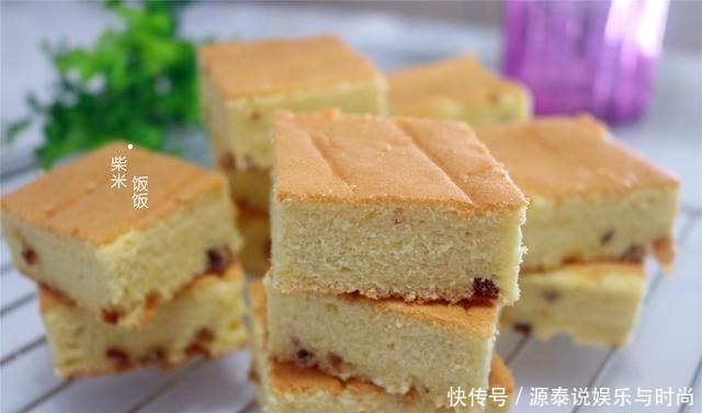 孩子要吃蛋糕,我用6个鸡蛋做一盘,香软可口,比买的好吃